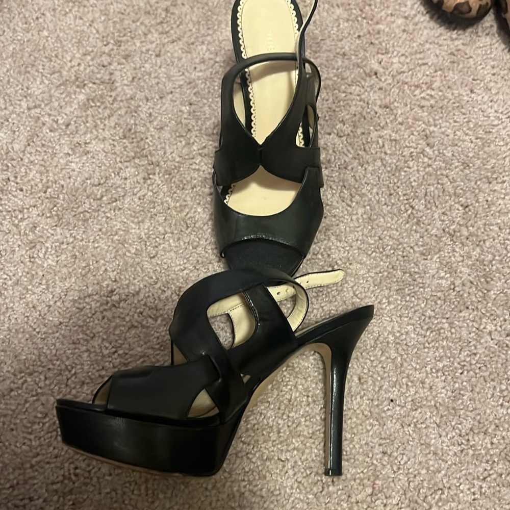 Nine West black heels